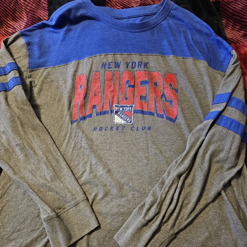 New York Rangers Long Sleeve Shirt